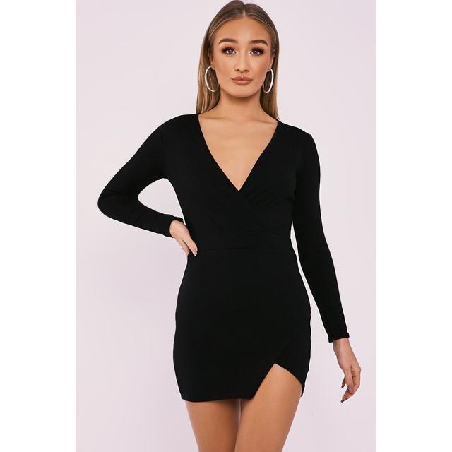 in the style black dress