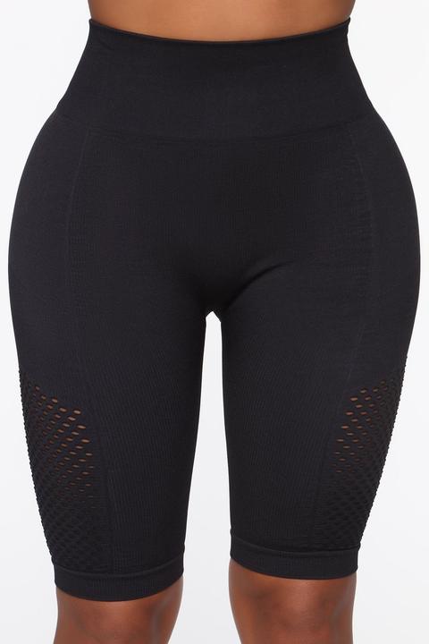 Cycle Active Biker Short In Infinity Seamless - Black