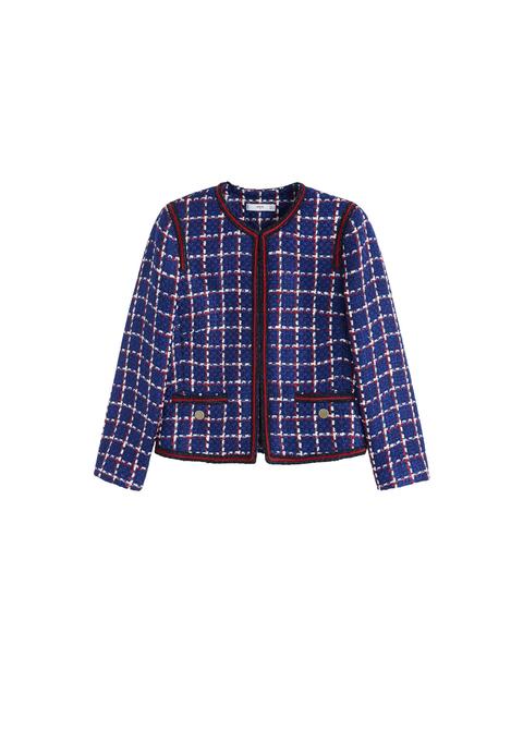 Tweed-jacke