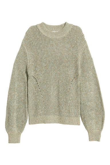 H & M - Pullover In Maglia - Turchese