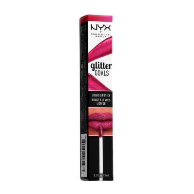 Nyx Professional Makeup Glitter Goals Liquid Lipstick Shimmy