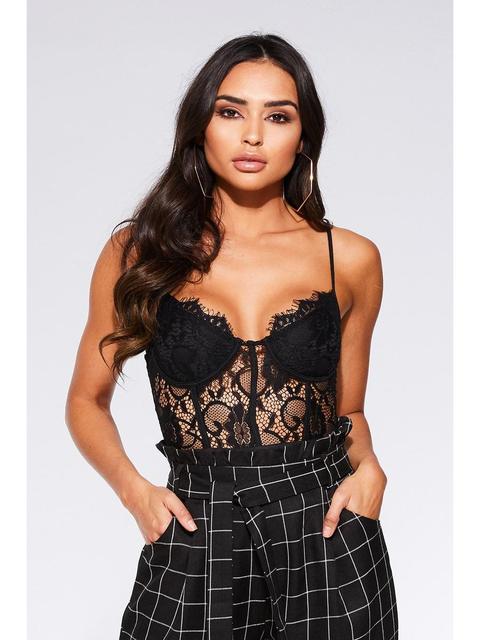 Black Lace Bodysuit