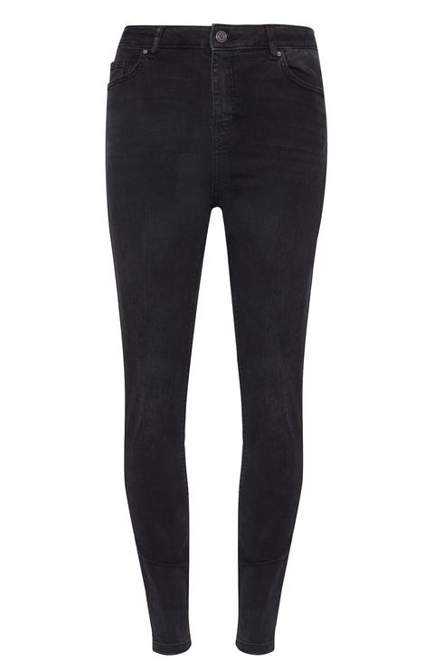 Black High Waisted Skinny Jeans