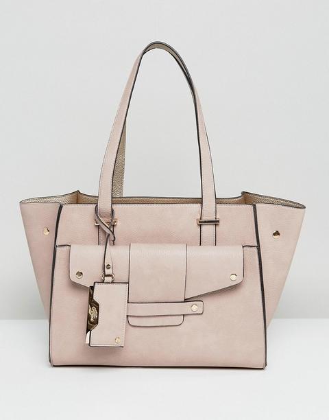 Dune - Maxi Borsa Strutturata Con Alette - Rosa