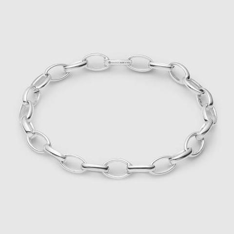 gucci silver charm bracelet