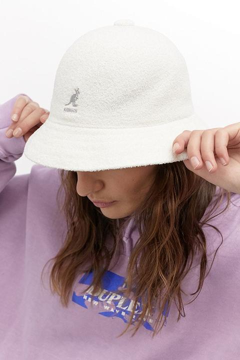 Kangol Bermuda Casual Bucket Hat - White S At Urban Outfitters