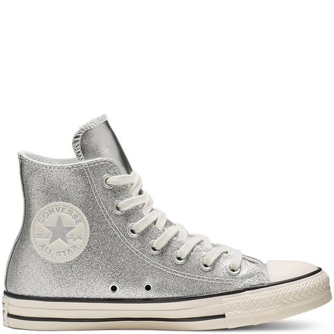 Converse Chuck Taylor All Star Shiny Metal High Top from Converse on 21  Buttons