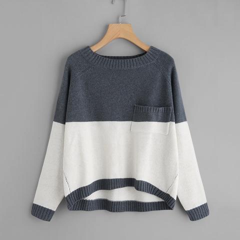 Maglione Con Maniche Raglan