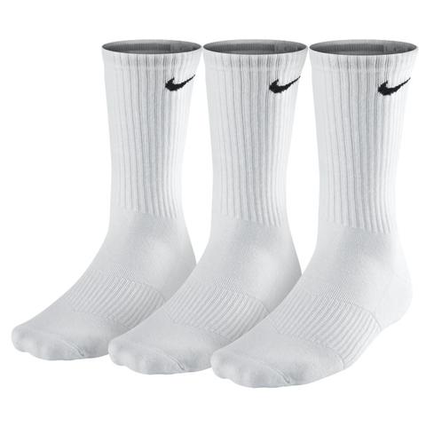 Calze Nike Cotton Cushion Crew (3 Paia) - Bianco