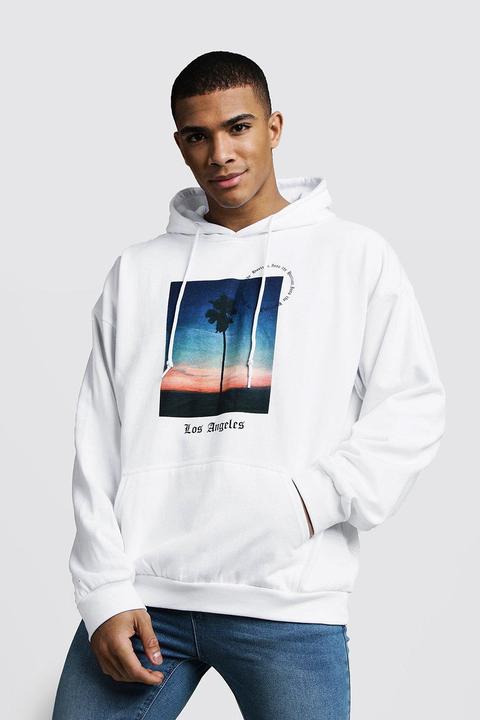 oversized white hoodie mens