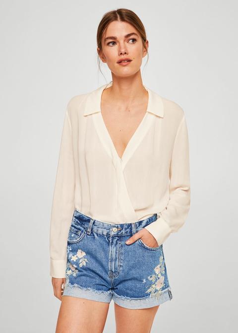 Short Ricamo Floreale