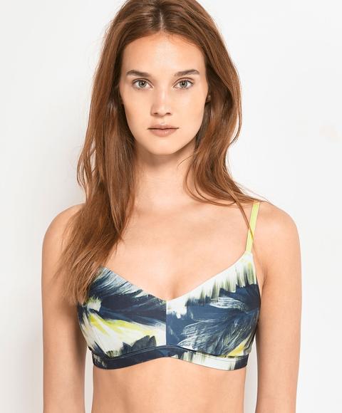 Bikini Triangular Palm Leaves