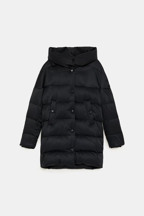 Hooded Down Puffer Coat