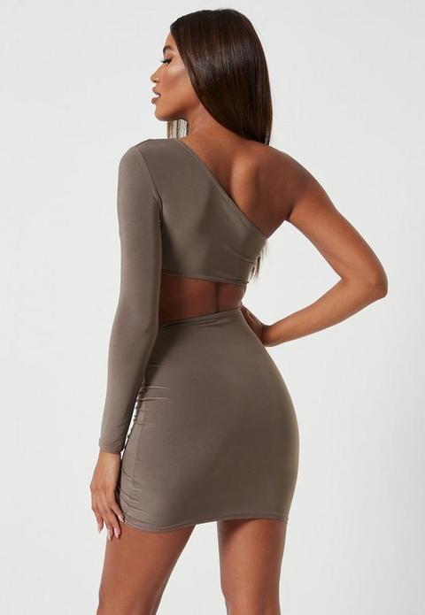Brown Slinky Double Layer Seamless One 