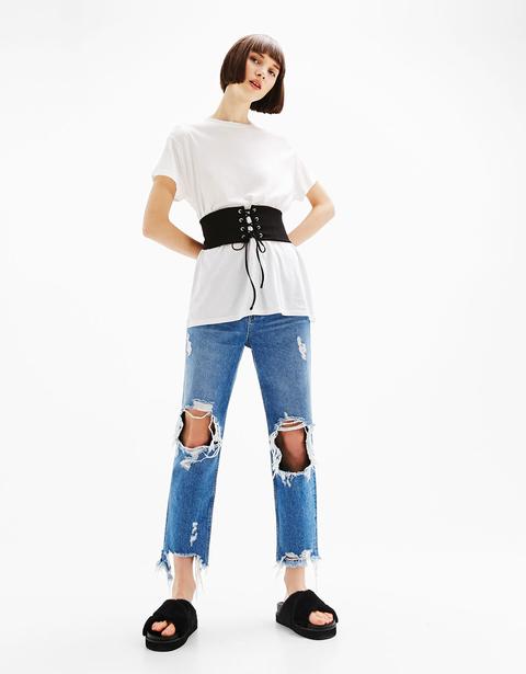 Camiseta Con Corset