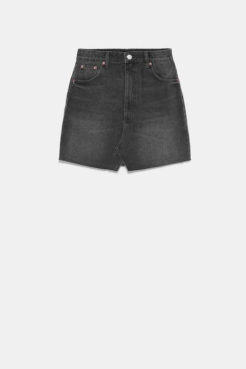 Falda Mini Edited Denim