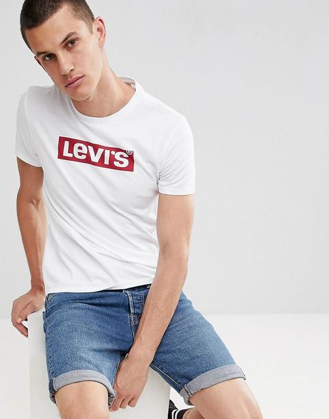 levis box logo t shirt