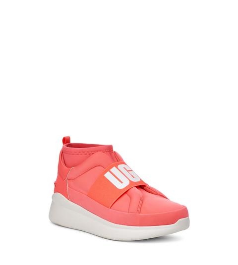 Ugg Women's Neutra Neon Trainer In Coral, Size 7