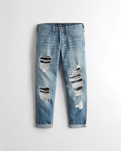 hollister low rise boyfriend jeans