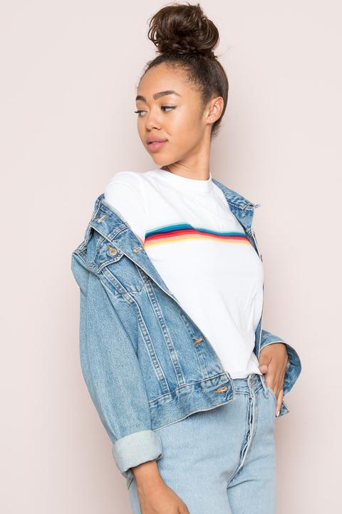 Jamie Rainbow Top