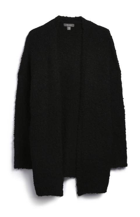 Cardigan Nero Soffice