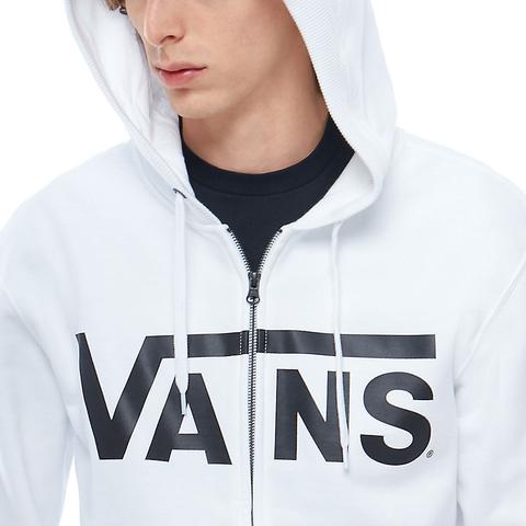 black and white vans hoodie