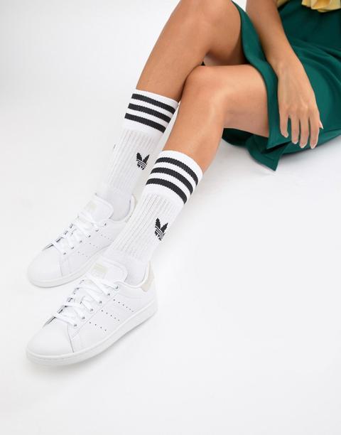 Adidas Originals - Stan Smith - Baskets - Blanc Et Chamois
