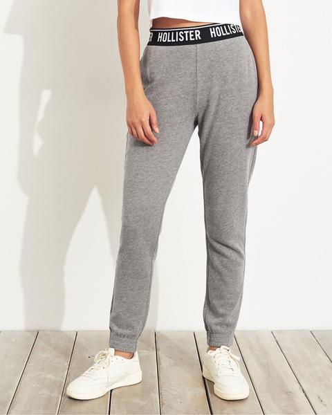 high rise joggers hollister