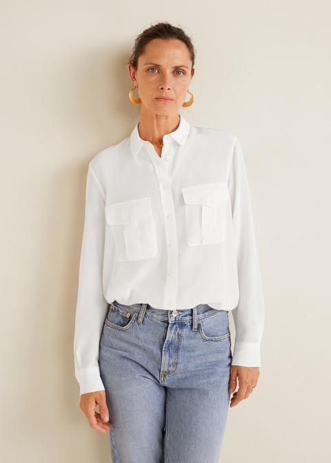 Camicia Fluida Tasche