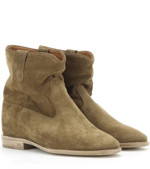 Stivaletti Crisi In Suede