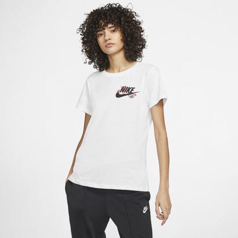 tee shirt blanc nike femme