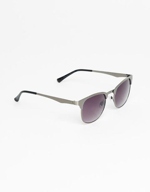 Sunglasses With Metal Detail