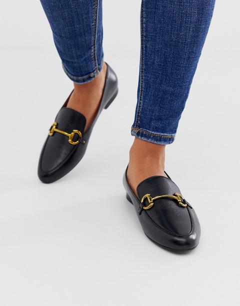 & Other Stories - Mocassins En Cuir - Noir