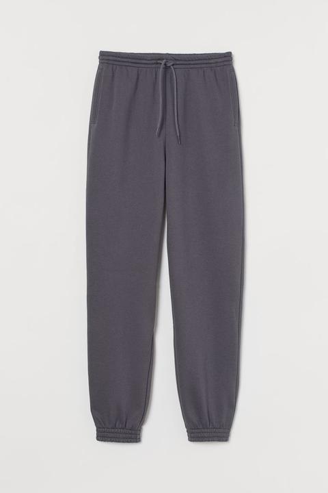 Joggers High Waist - Gris