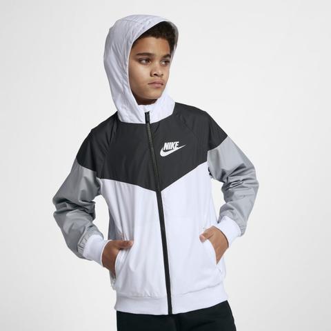 Nike Sportswear Windrunner Chaqueta - Niño - Blanco