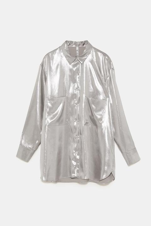 Camicia Color Metallico