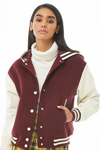 Forever 21 outlet varsity jacket