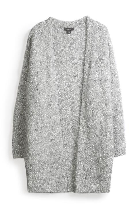 Cardigan Grigio Soffice