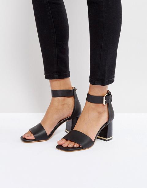 Asos Tree Top - Sandali Con Tacco - Nero