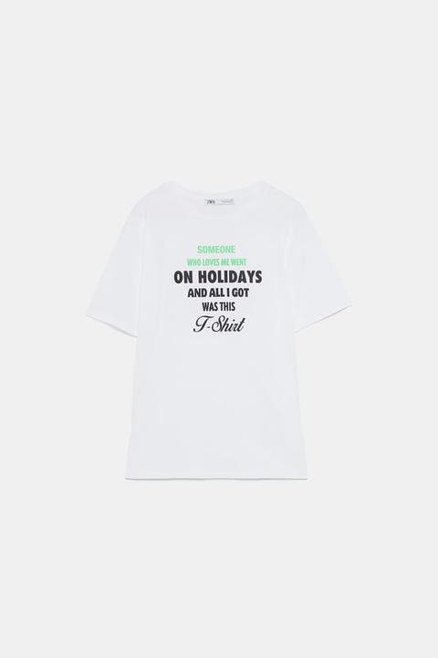 Shirt Mit Print Auf Der Vorderseite