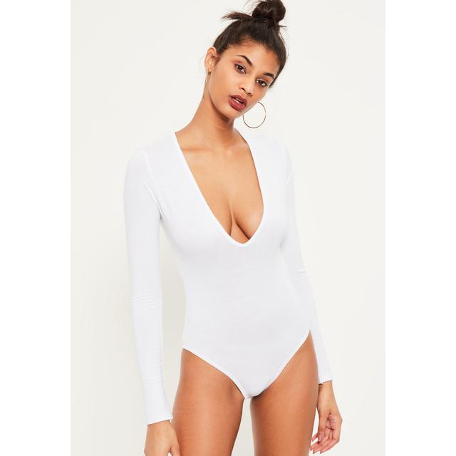 missguided v neck bodysuit