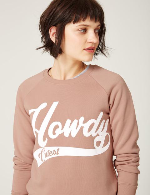 Light Pink "howdy" Sweatshirt