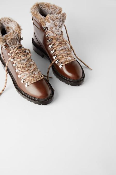 zara mountain boots