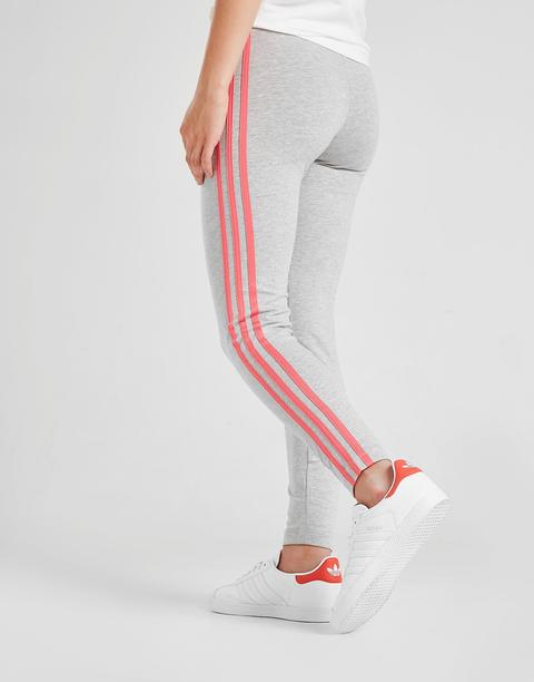 Adidas Girls' 3-stripes Core Leggings Junior - Grey - Kids from Jd Sports  on 21 Buttons