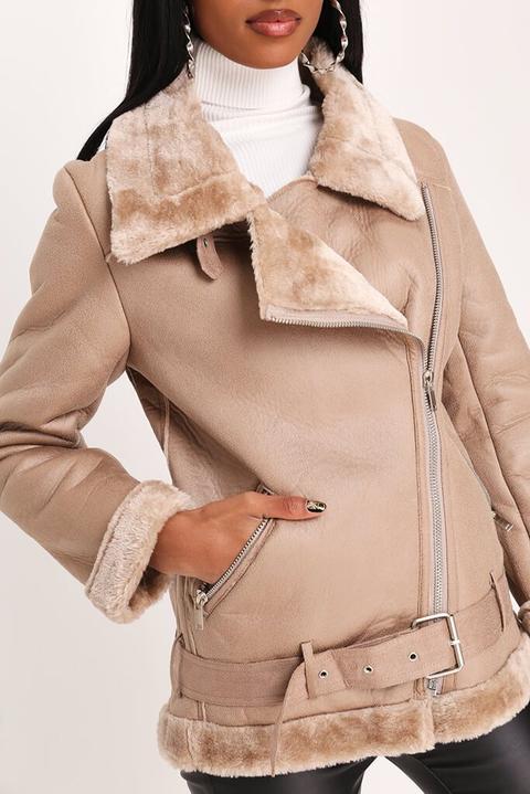 stone aviator jacket