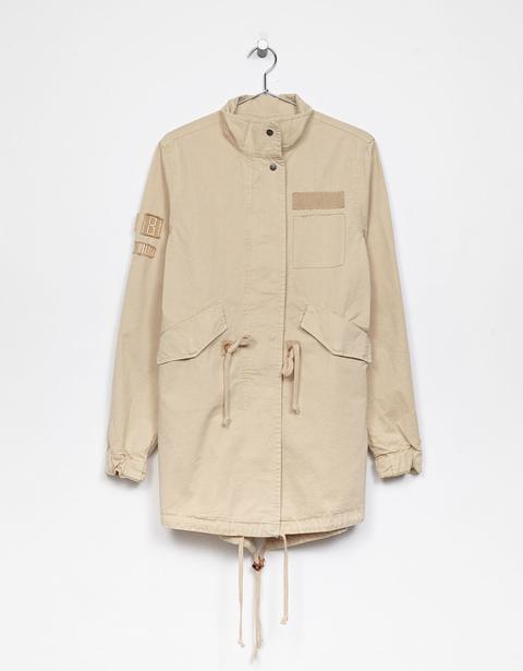 A2m (basbsk)parka Algodón Garment Dyed