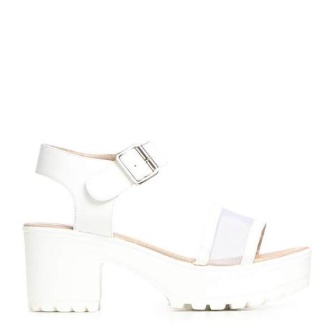 Saam Mesh Chunky Sandals from Koi Footwear on 21 Buttons