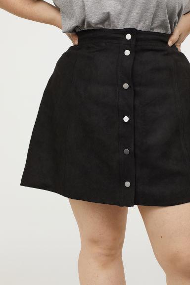 H&m+ Falda De Corte Evasé