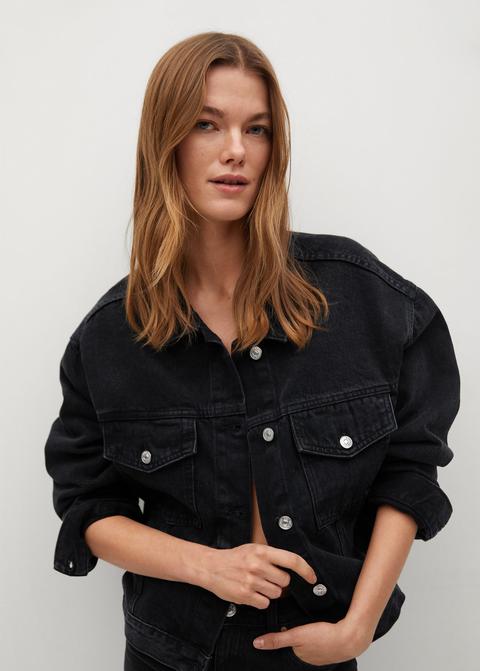 Cazadora Oversize Denim