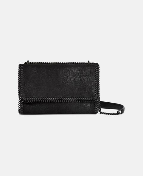 Borsa A Spalla Falabella Con Catena Nera